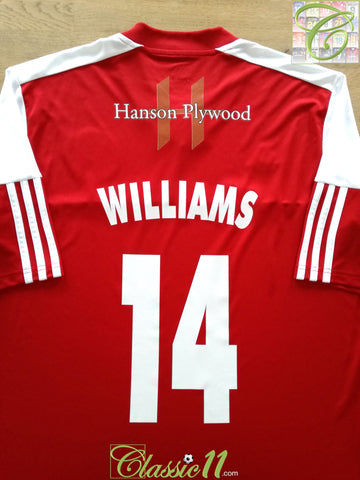 2014/15 Halifax Town Away Football Shirt Williams #14