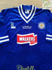 1997 Leicester City Home League Cup Winners Football Shirt Claridge #9 (XL)