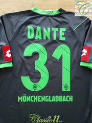 2011/12 Borussia Monchengladbach Away Football Shirt Dante #31