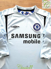 2005/06 Chelsea Away Long Sleeve Football Shirt
