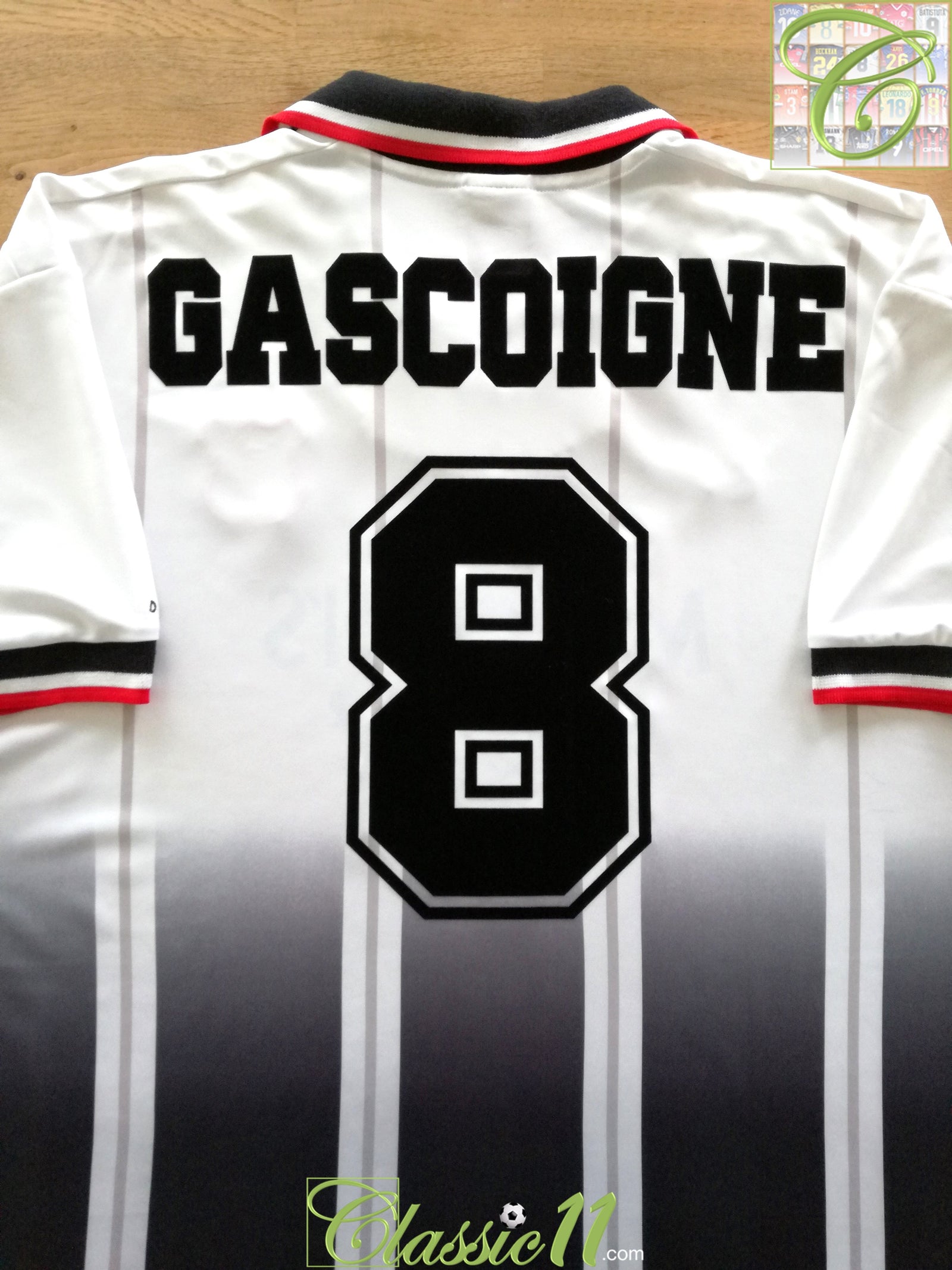 1997/98 Rangers Away Football Shirt Gascoigne #8