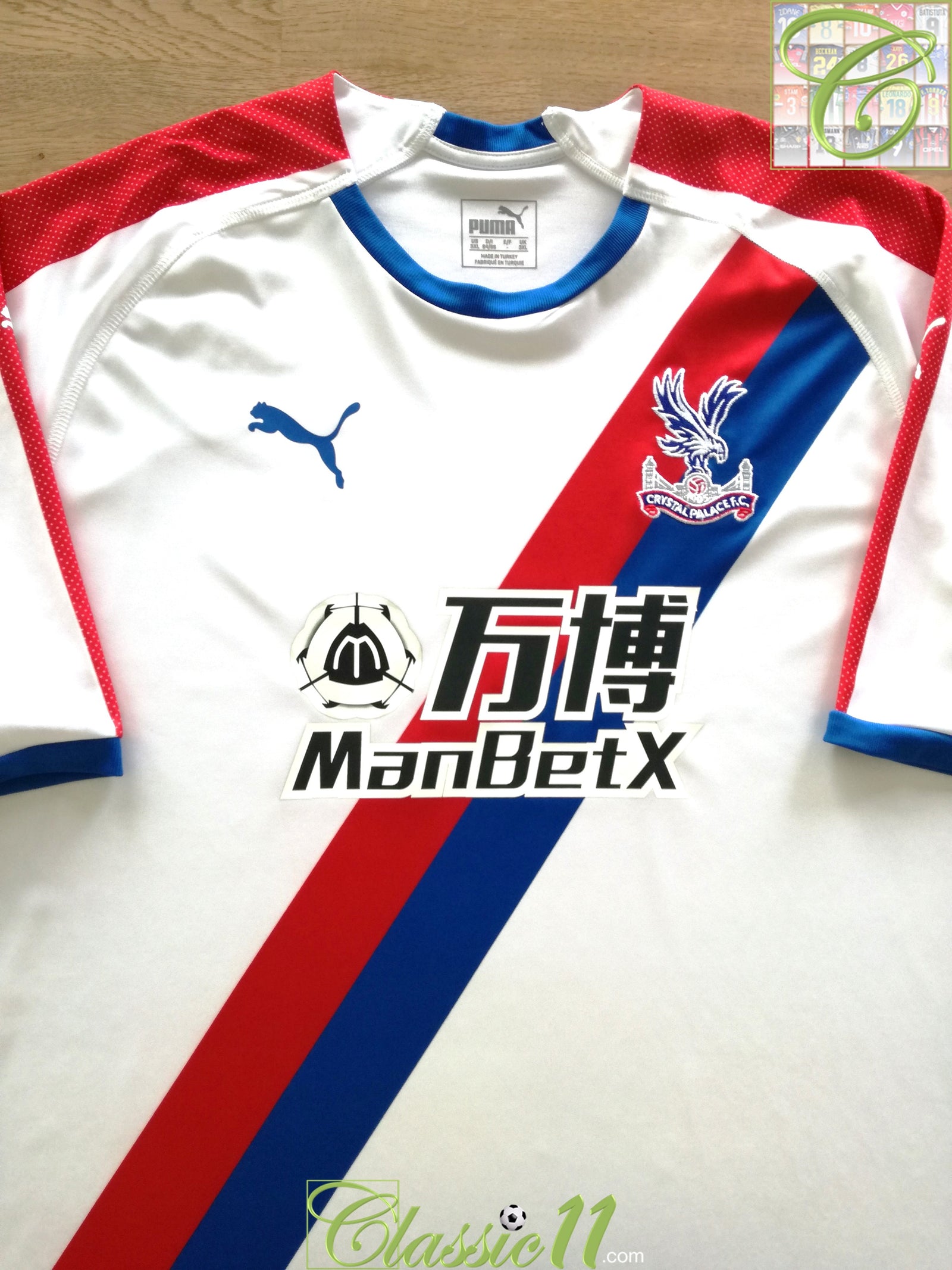 2018/19 Crystal Palace Away Football Shirt (M)