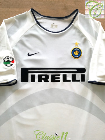2001/02 Internazionale Away Serie A Football Shirt