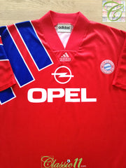 1991/92 Bayern Munich Home Football Shirt