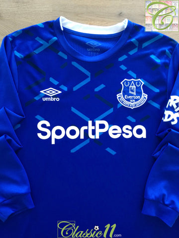 2019/20 Everton Home Long Sleeve Football Shirt