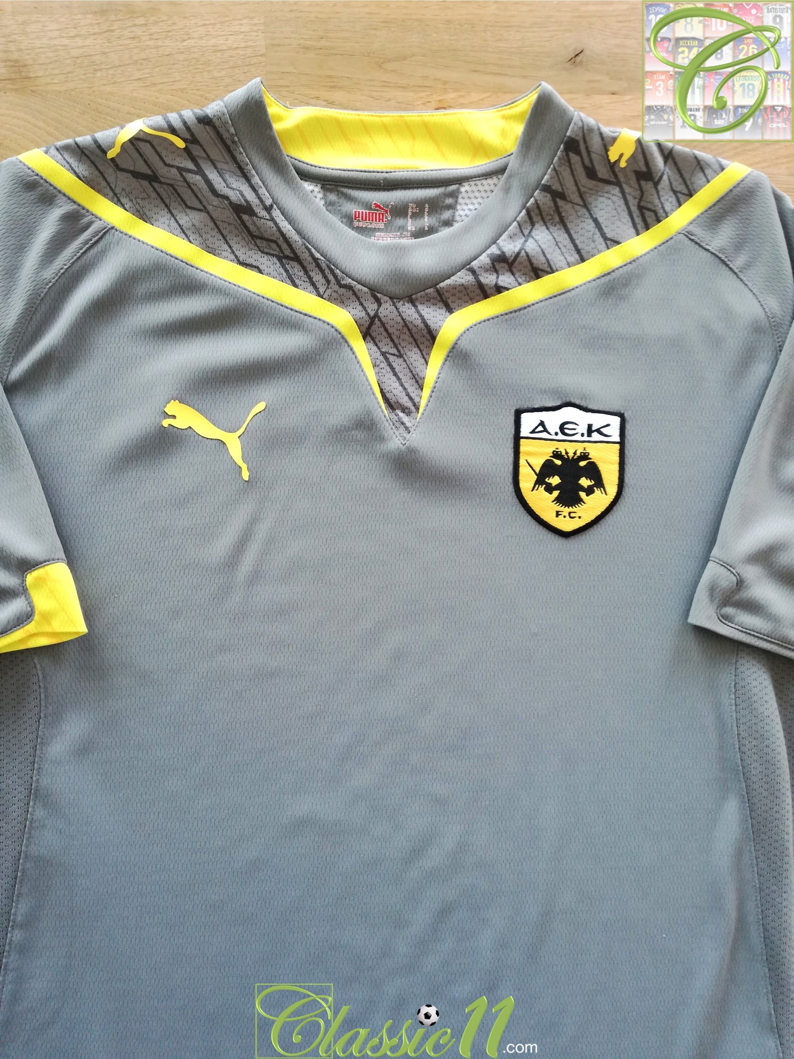 2009/10 AEK Athens 3rd Football Shirt (L)