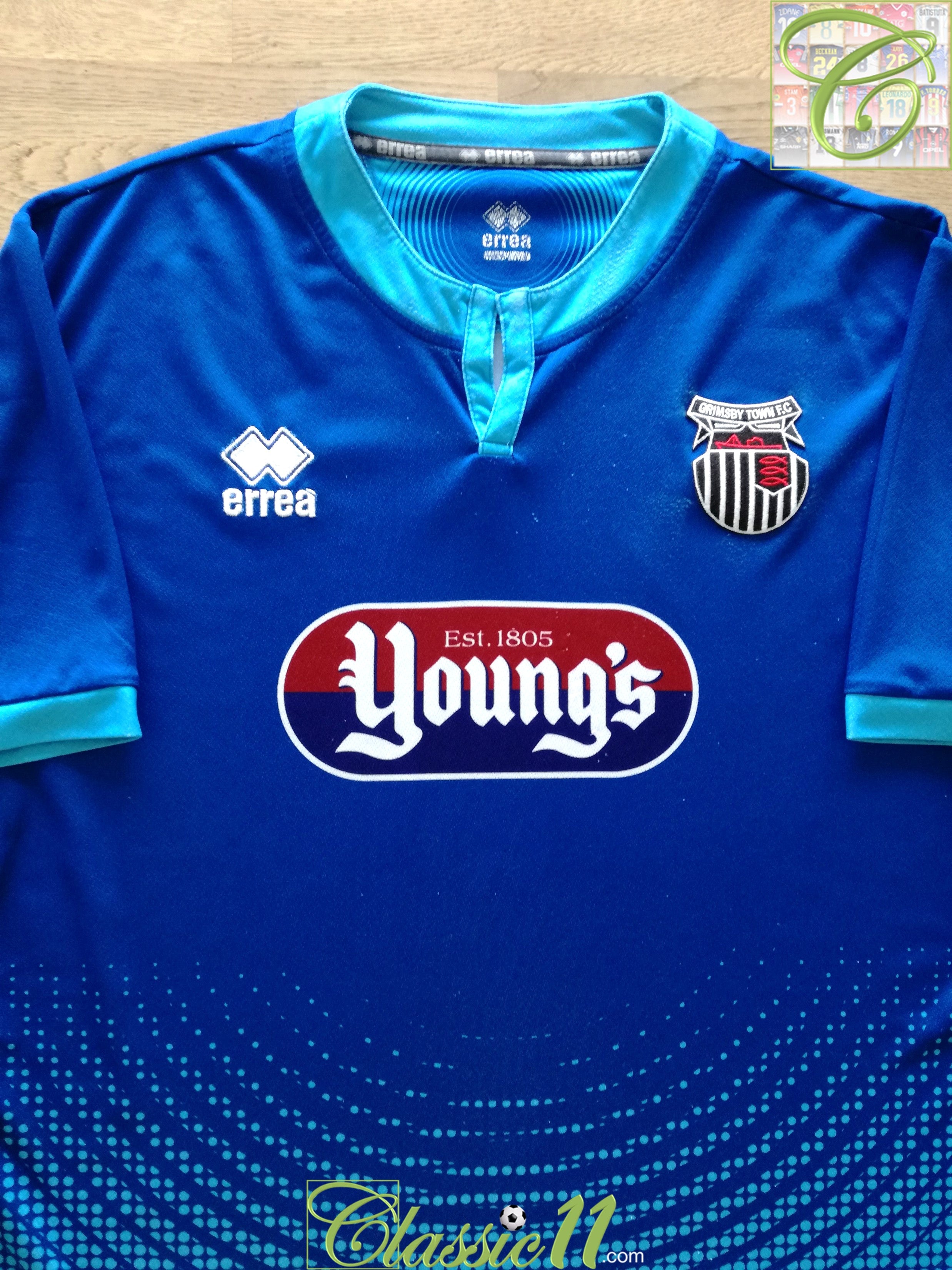 2017/18 Grimsby Town Away Football Shirt