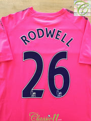 2010/11 Everton Away Premier League Football Shirt Rodwell #26