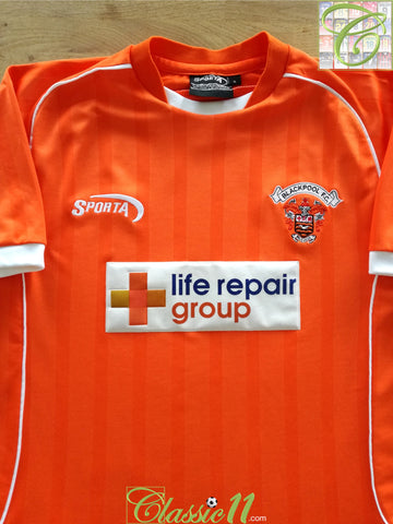 2003/04 Blackpool Home Football Shirt (M)