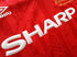 1993/94 Man Utd Home 'Premier League Champions' Football Shirt (XXL)