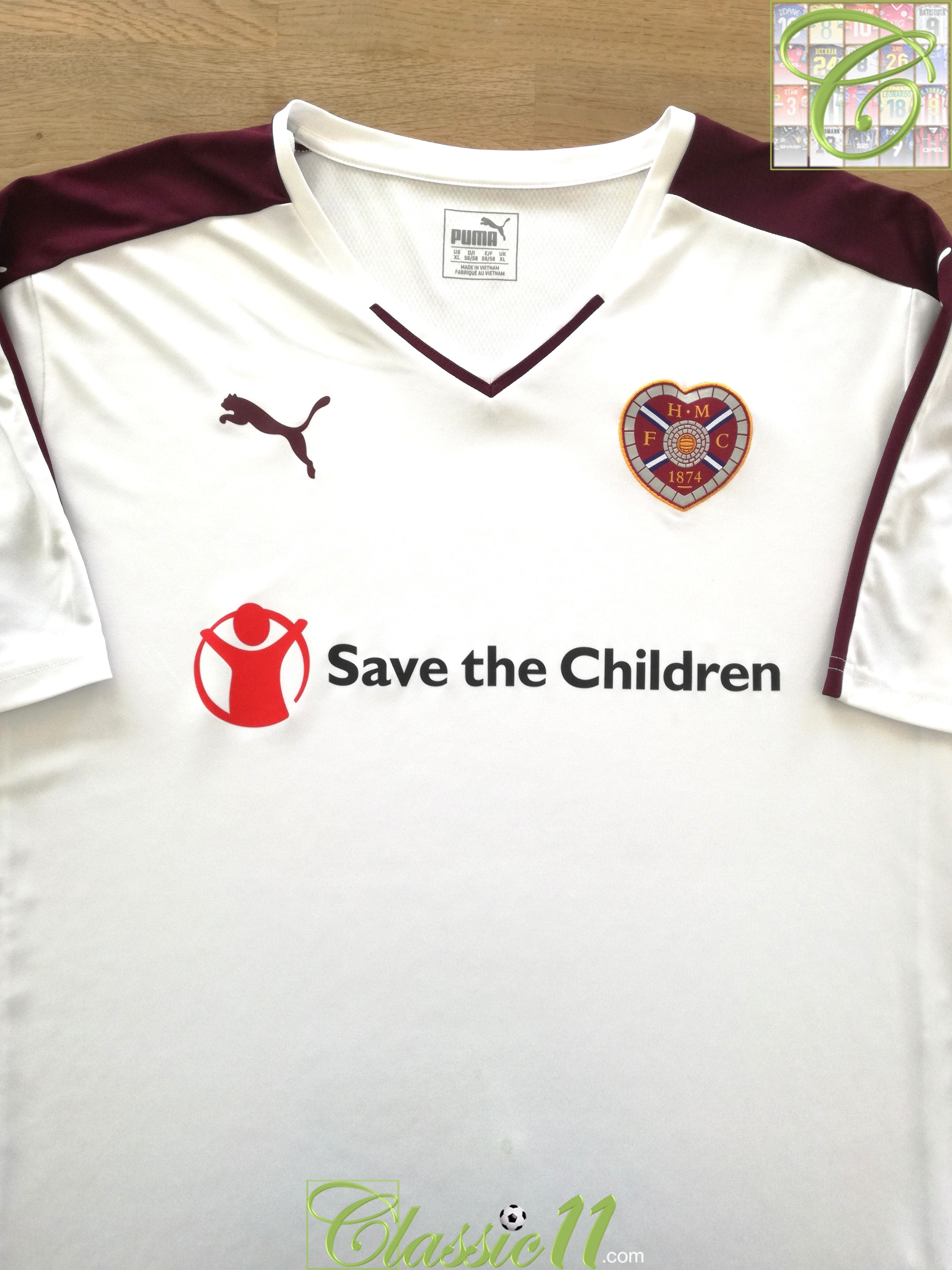 2015/16 Hearts Away Football Shirt