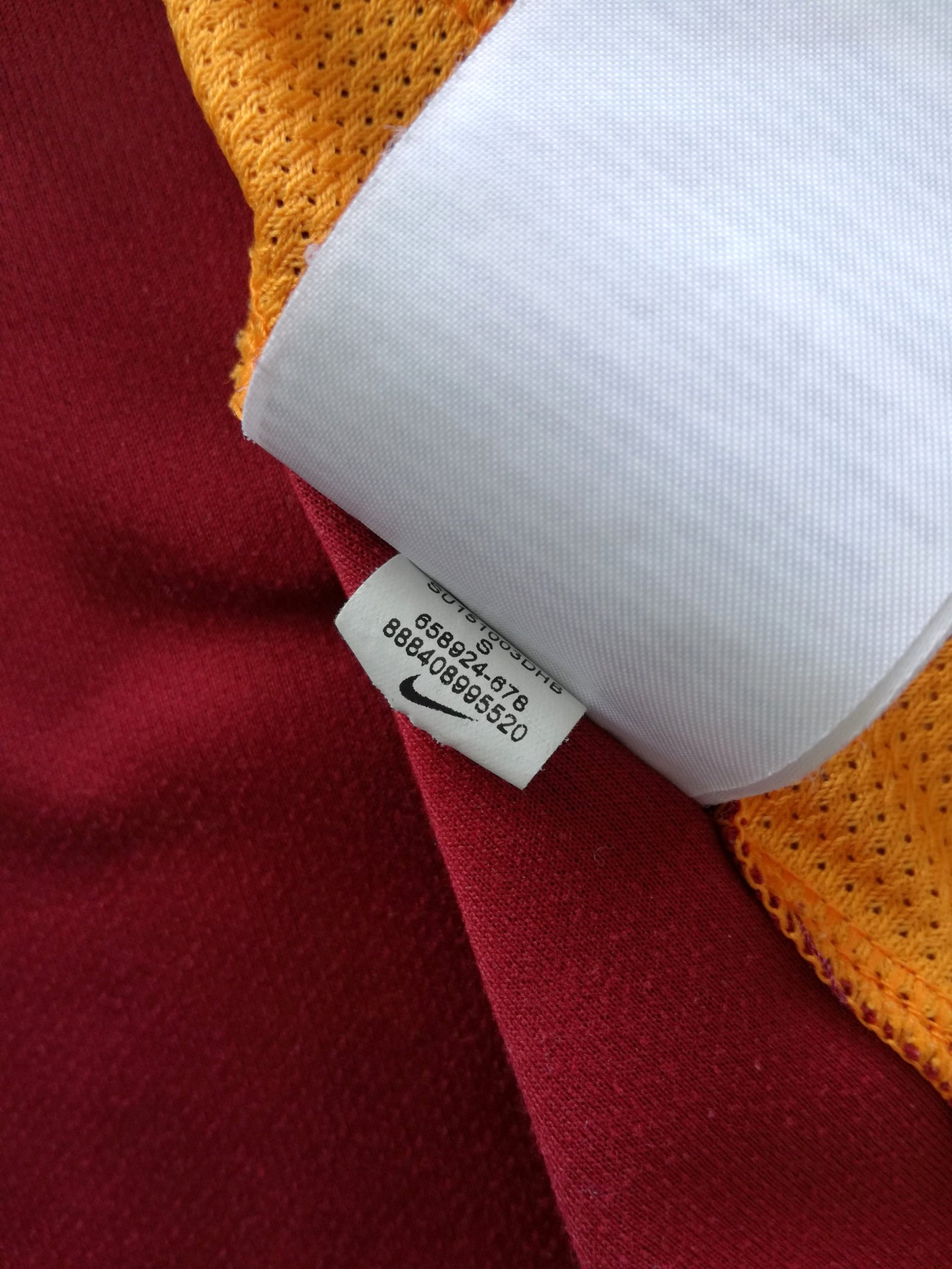 2015/16 Roma Home Football Shirt (S)