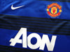 2011/12 Man Utd Away Premier League Football Shirt Young #18 (S)