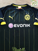 2014/15 Borussia Dortmund Away Football Shirt Hummels #15 (Y)