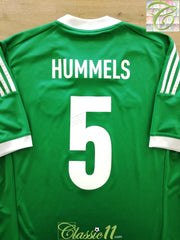 2012/13 Germany Away Football Shirt Hummels #5