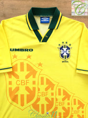 1994/95 Brazil Home Football Shirt