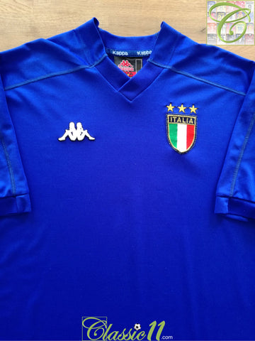 1999/00 Italy Home Football Shirt (XXL)