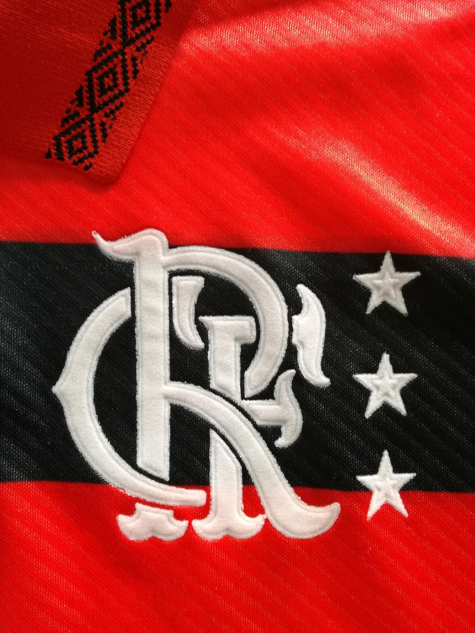 1994/95 Flamengo Home Centenary Football Shirt #10 (L)