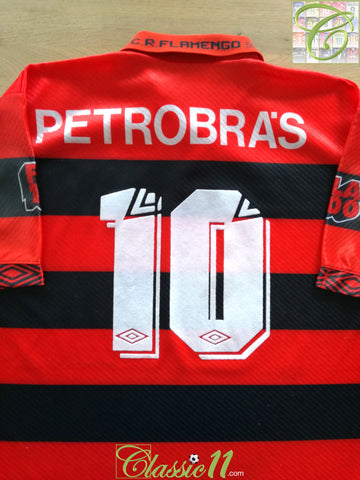1994/95 Flamengo Home Centenary Football Shirt #10