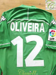 2004/05 Real Betis Away La Liga Football Shirt Oliveira #12