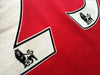 2007/08 Arsenal Home Premier League Football Shirt Adebayor #25 (L)