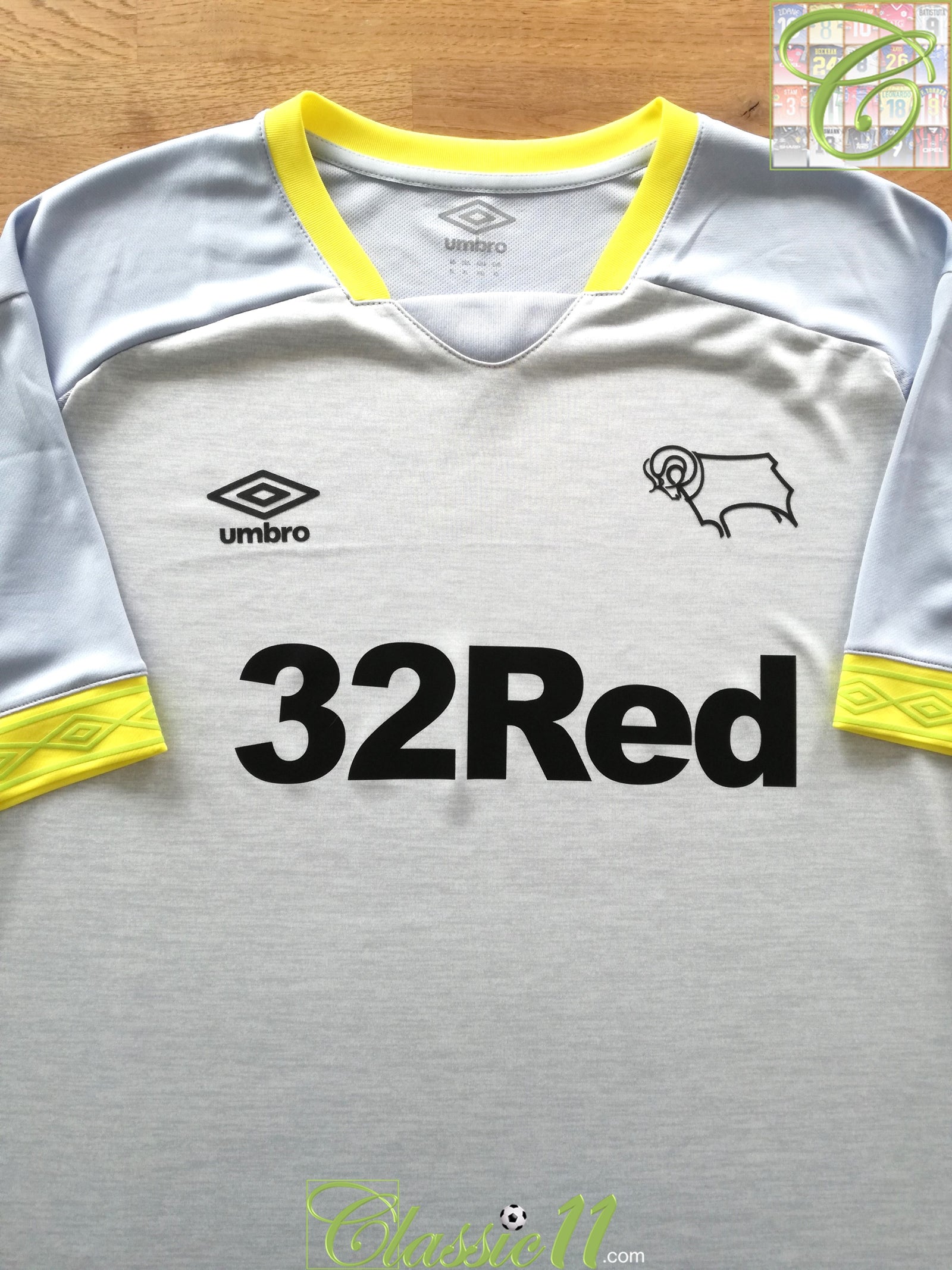 2018/19 Derby County 3rd Football Shirt