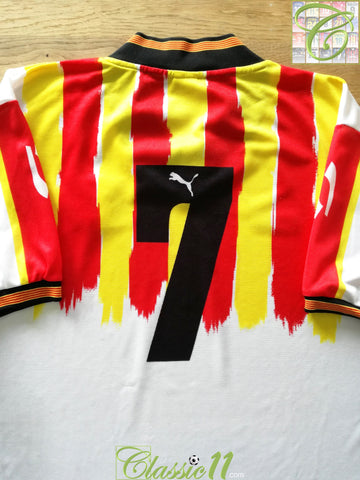 1998/99 Catalonia Home Player Issue Football Shirt + Shorts #7