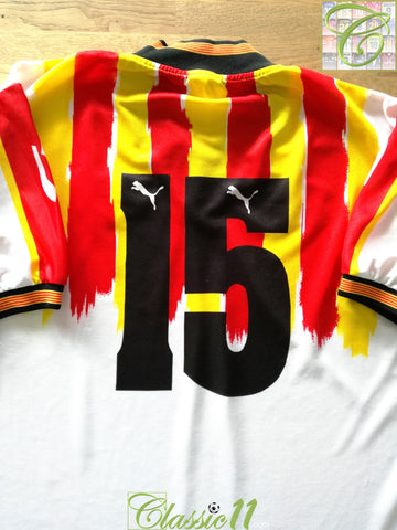 1998/99 Catalonia Home Player Issue Football Shirt + Shorts #15