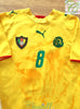 2006/07 Cameroon Away Football Shirt Geremi #8 (S)