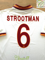 2013/14 Roma Away Football Shirt Strootman #6