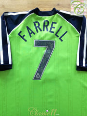 2000/01 Peterborough United Away Football League Shirt Farrell #7