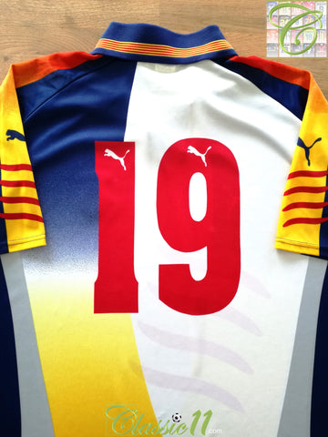 2002/03 Catalonia Home Player Issue Football Shirt + Shorts #19
