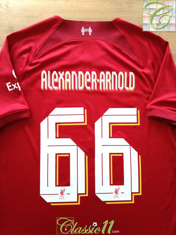 2022/23 Liverpool Home Football Shirt Alexander-Arnold #66