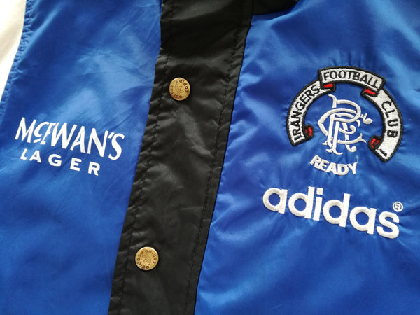 1992 1993 1994 Rangers Glasgow Scotland Home Adidas Retro Vintage