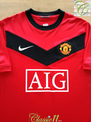 2009/10 Man Utd Home Football Shirt