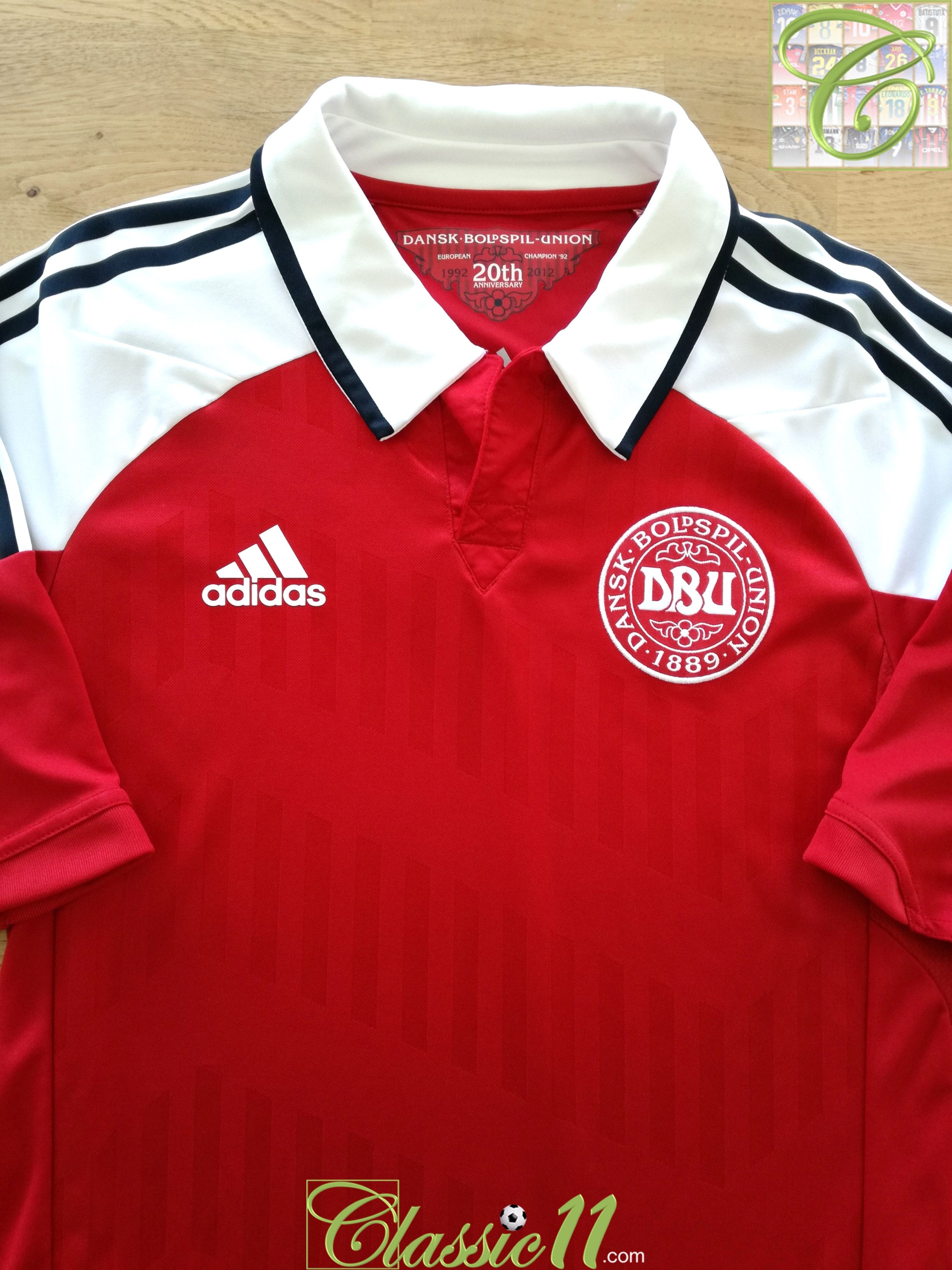 2012/13 Denmark Home Formotion Football Shirt