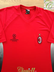 2003/04 AC Milan Champions League Training Shirt
