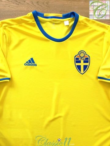 2016/17 Sweden Home Football Shirt