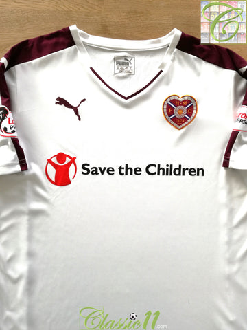2015/16 Hearts Away Premiership Football Shirt