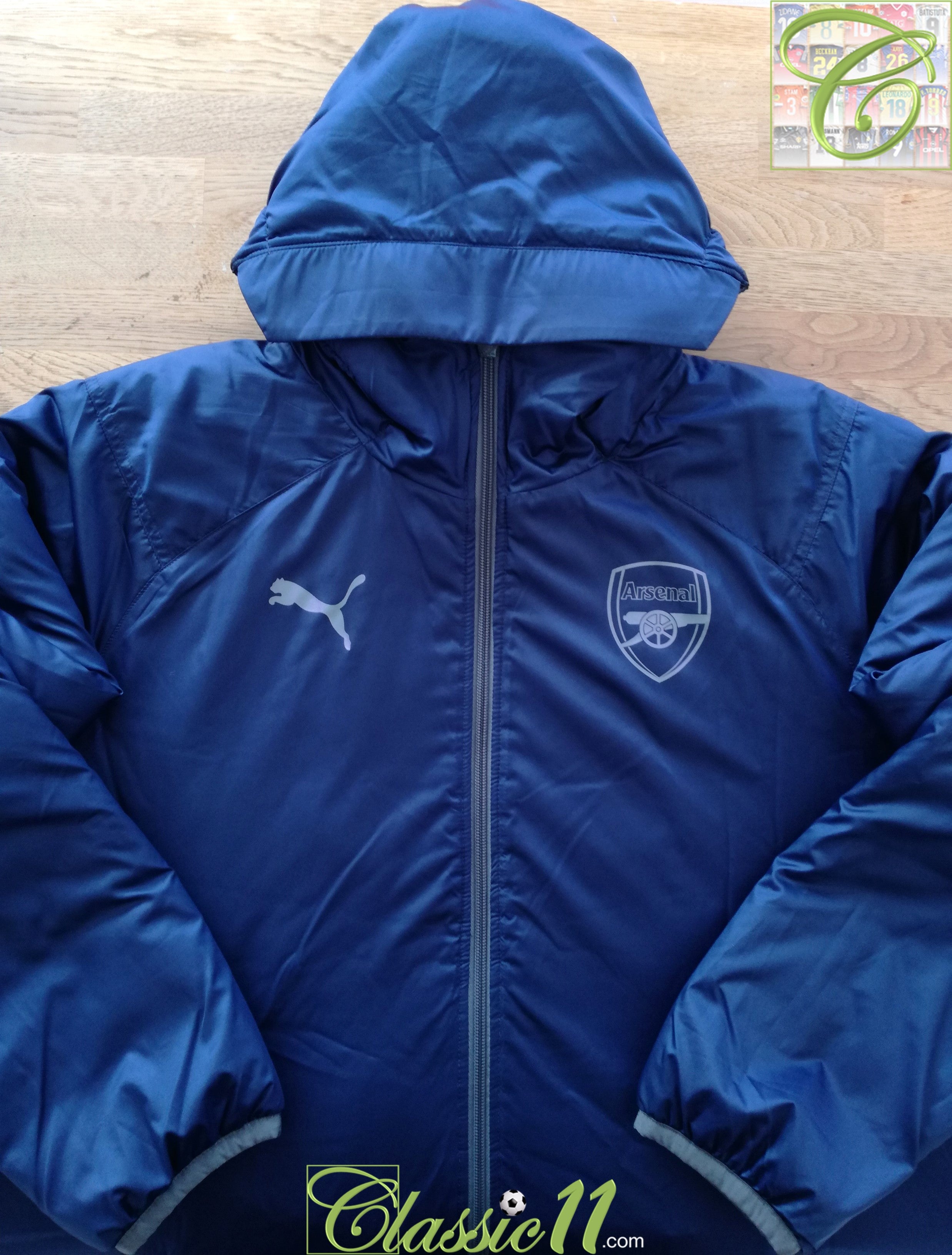 2018/19 Arsenal Reversible Bench Coat