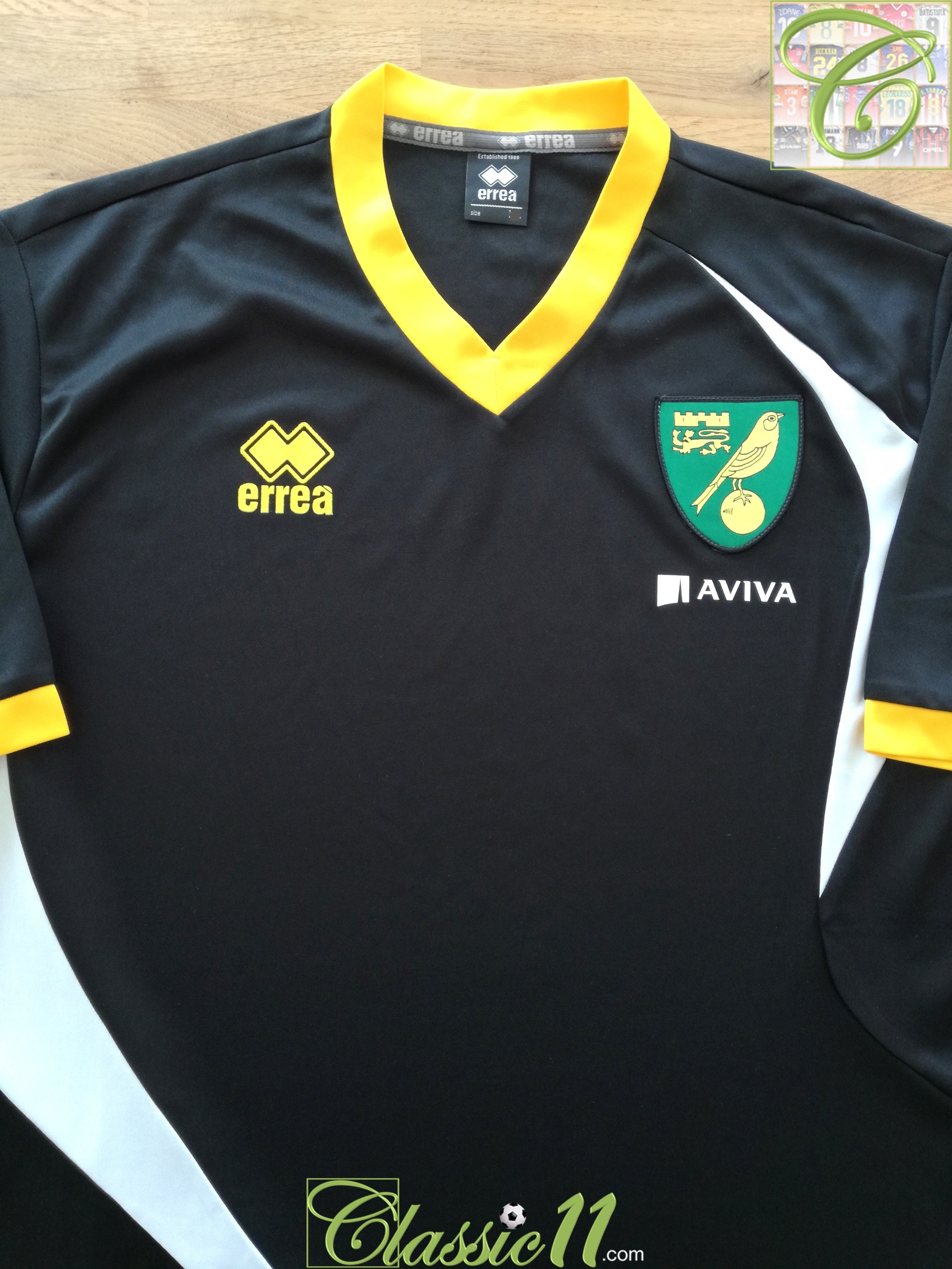 2013/14 Norwich City Football Training Shirt (XXL)