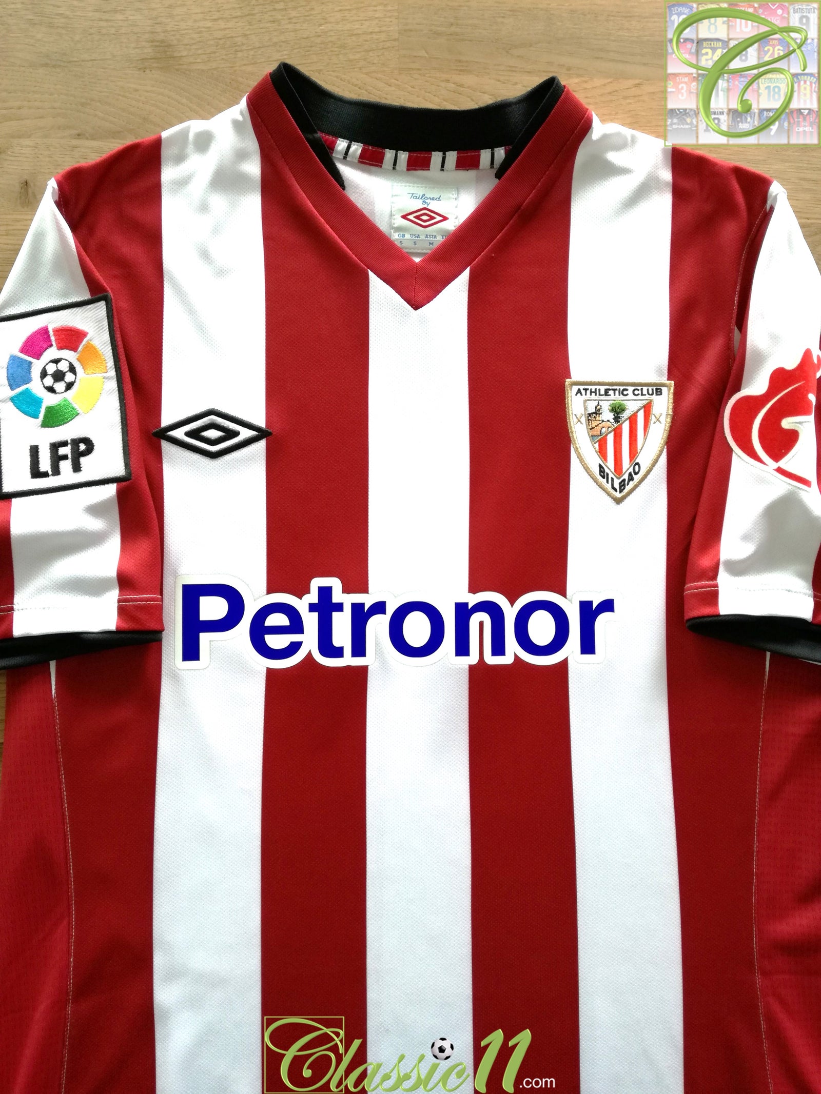 2012/13 Athletic Bilbao Home La Liga Football Shirt