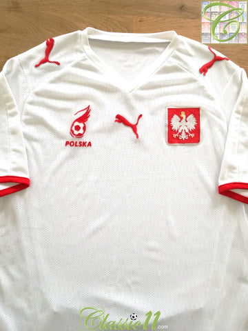 2008 Poland Home Football Shirt
