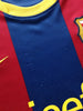 2010/11 Barcelona Home La Liga Football Shirt (M)