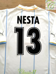2001/02 Lazio Home European Football Shirt Nesta #13