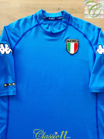 2000/01 Italy Home Football Shirt