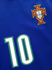 1997/98 Portugal Away Player Issue Football Shirt. #10 (L)