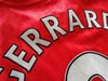 2010/11 Liverpool Home Premier League Football Shirt. Gerrard #8 (XL)