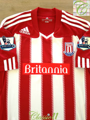 2010/11 Stoke City Home Premier League Football Shirt