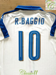 2015/16 Italy Away Football Shirt R.Baggio #10 (XL)